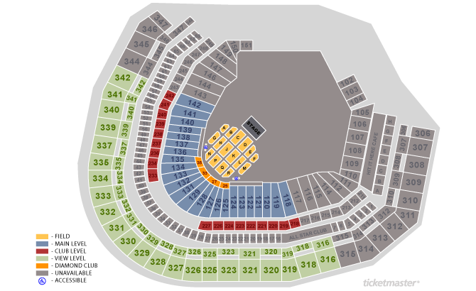 T-Mobile Park Seating Chart concert