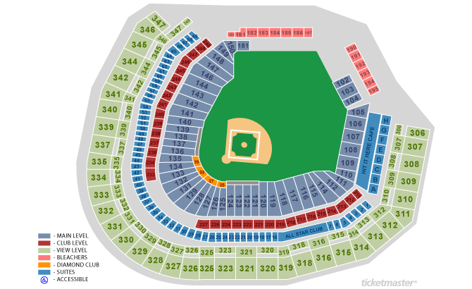 Kayo Stadium Seating Map (Dolphin Stadium)